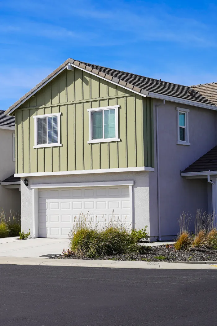 Los Angeles home construction exterior project with residential framing and contractor planning